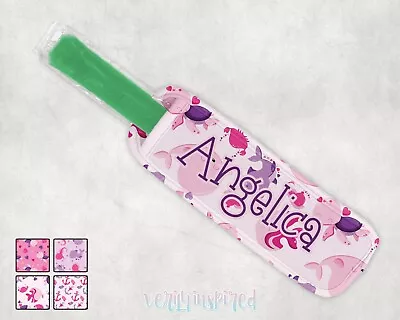 Personalised Icy Pole Holder Pink Ocean Friends Zooper Dooper Ice Block • $7