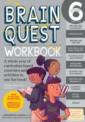 $4.08 • Buy Brain Quest Workbook: Grade 6 - Paperback By Walker, Persephone - VERY GOOD