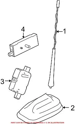 Genuine OEM Radio Antenna Mast For Mini 65209270026 • $50.86