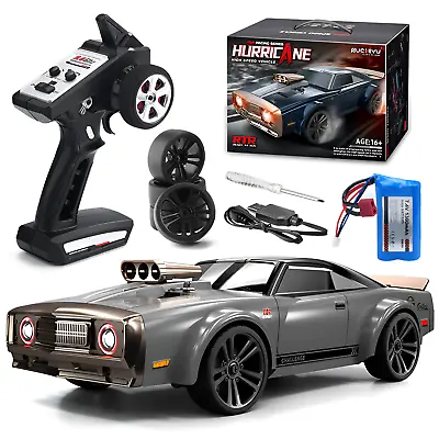 RLS 1:16 RC Car 2.4G 4WD 35KM/H Toy Drift Muscle Car Vehicle For Girls Boy • £67.99