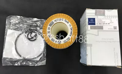 2 Pack Mercedes Benz A 0001802609 Genuine OIL FILTER Cartridge With O Rings • $12.99