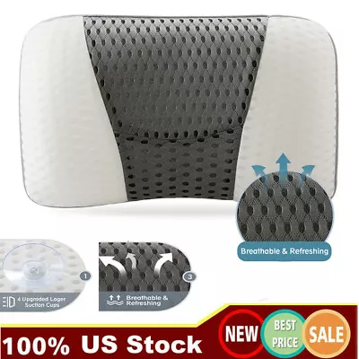 US 3D Mesh Spa Bath Pillow Home Massage Bath Tub Neck Shoulders Support Cushions • $13.21