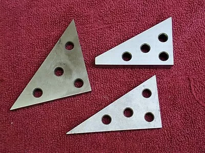 3 Machinist Flat Angle Blocks 2)30° And One 45°. • $14.99