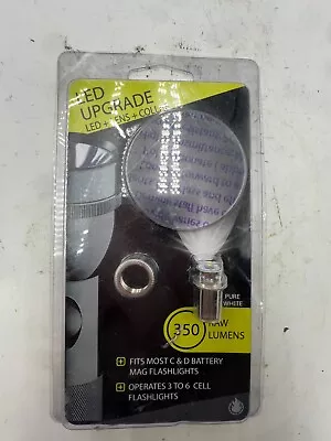 Lit Industries 350 Lumen 2-6 Cell Maglite LED Upgrade Bulb & Lens C & D Model • $28.66