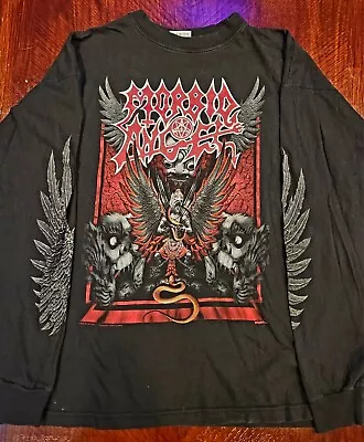 OUT OF PRINT Morbid Angel - Garuda Longsleeve T-shirt Size XL! • $30