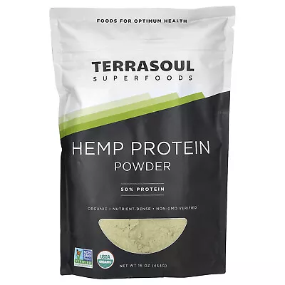 Hemp Protein Powder 16 Oz. (454 G) • $17.69