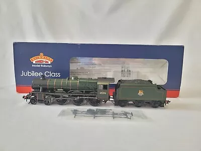 Bachmann 31-177ds Dcc Sound Oo Br Jubilee 45593 Kolhapur 4-6-0 Br Green Loco • £179.99