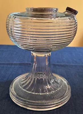 Aladdin Model B Clear Crystal Beehive Oil Lamp • $75