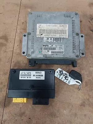 £69.99 • Buy PEUGEOT 306 HDi ECU Kit 2.0 Turbo Diesel Bosch 0281010249 9636256980