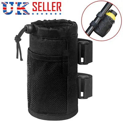 Bike Bicycle Water Bottle Bag Handlebar Cup Drink Holder Insulated Stem Bag UK • £6.75