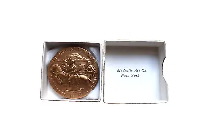 Medallic Art Co. Stone Mountain Confederate Memorial Bronze Medal 1970 Georgia • $53.99