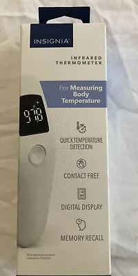 Insignia Infrared White Non-Contact Body Thermometer NS-IRTHERMW1 • $9.99