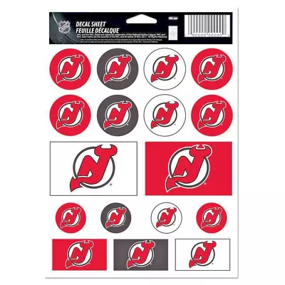 New Jersey Devils NHL Vinyl Die-Cut Sticker Set / Decal Sheet *Free Shipping • $5.67