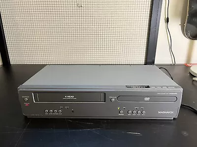 Magnavox DV200MW8 VHS /DVD Combo VCR Recorder Player No Remote Tested Works • $55