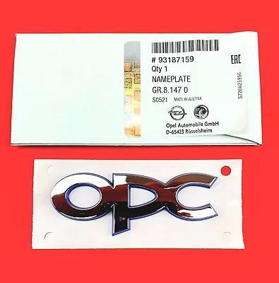 Original Vauxhall Lettering   OPC   Astra HCorsaInsignia AVectra C - 93187159 • $52.16