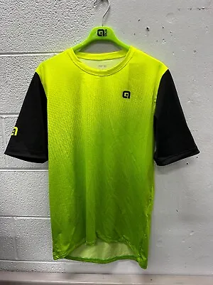 Alé Cycling MTB Twist Short Sleeve Jersey - Green - Men's Large • $65