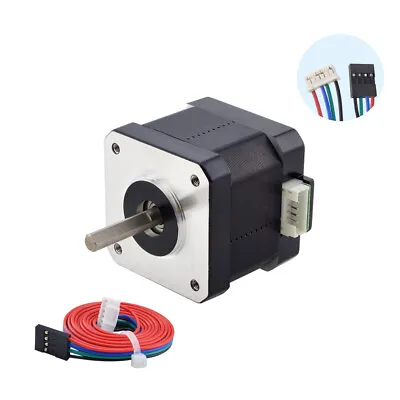 STEPPERONLINE Nema 17 Stepper Motor 42Ncm 38mm 1.5A 1.8° CNC Laser 3D Printer • £10.50