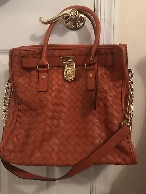 Michael Kors Hamilton Leather Bag • $200