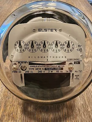 Electric Watthour Meter 240 Volt - Standard Residential ABB/Elster • $35