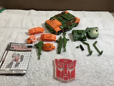 Transformers G1 Roadbuster 95% Complete • $199.99