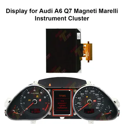 Display For Audi A6 Q7 Magneti Marelli Speedometer Gauge • $139