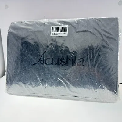 ACUSHLA 80% Merino Wool Camp Blanket - Soft Warm Thick Blanket Throw Dark Red • $49.99