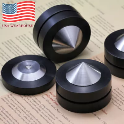 4set HiFi Speaker AMP Spike Cone Base Isolation Feet Improve Audio Sound Quality • $26.60