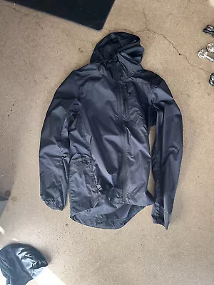 Chrome Wind Breaker/Jacket W Hood Size Small • $15