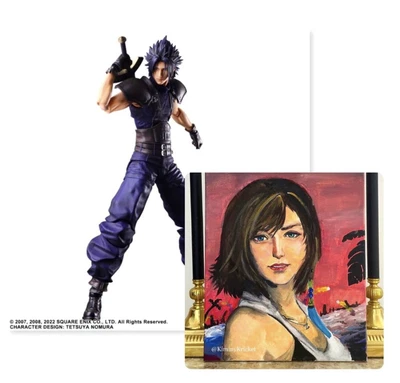 $230 • Buy Crisis Core Final Fantasy VII 7 Reunion Zack Fair 2nd Class Figure Play Arts Kai