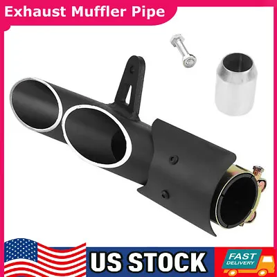 Motorcycle Dual-outlet Exhaust Tail Pipe Muffler Tailpipe For Yamaha YZF-R6 New • $39.99