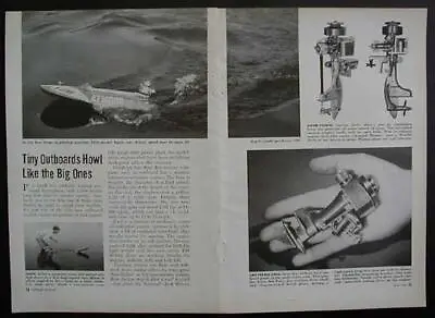 Atwood Allyn Model Boat Outboard Engines 1954 Pictorial • $14.89