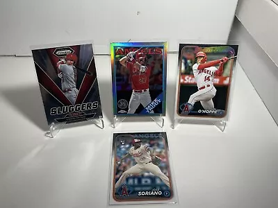 LA Angels Baseball Card Lot - Mike Trout/Shohei Ohtani/RC/Inserts • $3.99