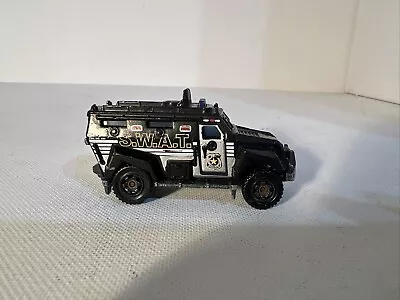 2011 Mattel Matchbox Police SWAT S.W.A.T. Truck Black Diecast Thailand V0280 • $11.99