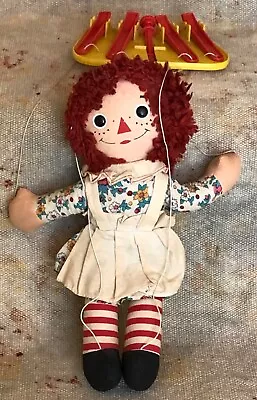 Raggedy Ann Vintage Marionette/puppet • $11