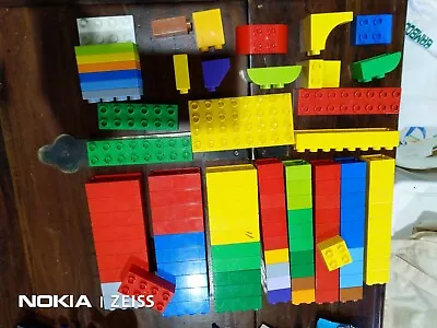 100-pc Lego DUPLO Assorted Shapes Colours BRICKS Blocks PANELS Mixed LOT • $39.99