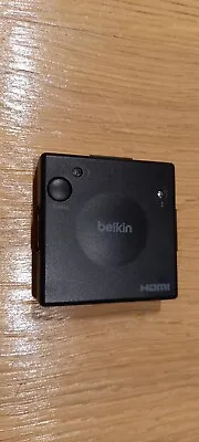 Belkin 2-Way HDMI Switchbox - Video/audio Switch - 2 Ports F3Y044BF • £11.50