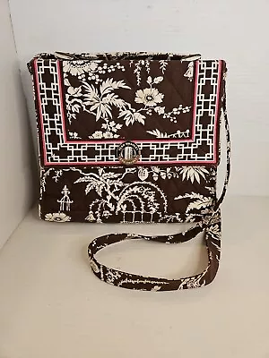 Vera Bradley Julia Imperial Toile Satchel Handbag Vintage Retired Pattern 2009 • $24.99