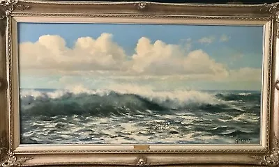 Violet Parkhurst  Open Ocean  Original Oil 24  By 48  With Appraisal $17200 • $2700