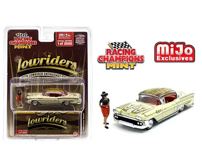 Racing Champions 1:64 Lowriders 1958 Chevrolet Impala SS With American Diorama F • $26.99