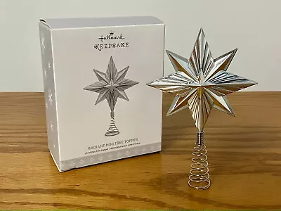 Hallmark Keepsake 2017 Ornament - Radiant Mini Tree Topper - NIB • $17