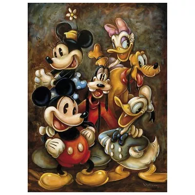 Disney Fine Art -''Mickey Mouse And Friends''_ Cross Stitch Pattern Paper Copy • $9.99