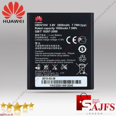 £6.90 • Buy Genuine HUAWEI HB5V1HV Battery For Ascend W1 Y300 T8833 U8833 Y500 Y900