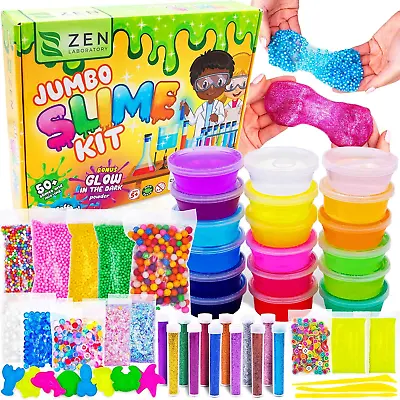 Ultimate Slime Kit For Girls 10-12 | Perfect Toys For Girls 7-12 Years Old | Com • $42.55