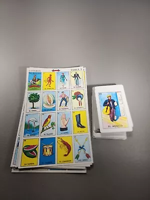 Autentica Loteria Set Gallo Don Clemente Juego De Loteria Mexican Bingo No Mark • $12.49