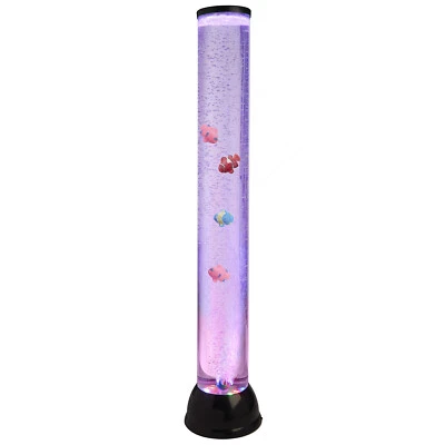 £26.99 • Buy The Range Colour Changing Bubble Fish Floor Lamp 34.2cm X 85.2cm Plastic