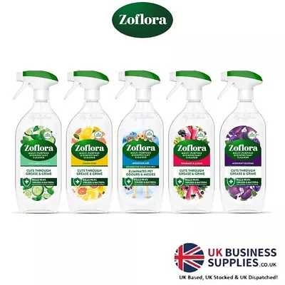 Zoflora Trigger Spray 800ml Multipurpose Disinfectant Cleaner Antibacterial • £6.99