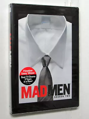 Mad Men Season Two 2 (dvd Box Set) Tv Show Amc New & Sealed Free Shipping • $7.60