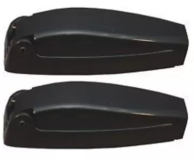 Black Bullet Style Door Catch Pair Caravan Motorhome RV JAYCO Accessories PARTS • $12.95