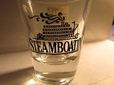 STEAMBOATIN' -paddleboat-standard  Shot Glass- New • $4.59