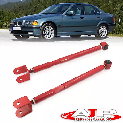 Rear Lower Adjustable Control Camber Arm Red For 1992-2006 BMW E36 E46 3-Series • $42.99